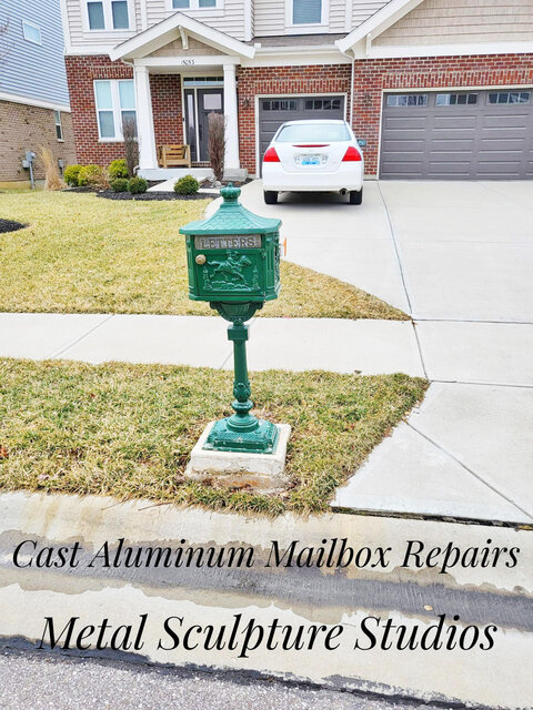 [Cast Aluminum Mailbox Repairs]