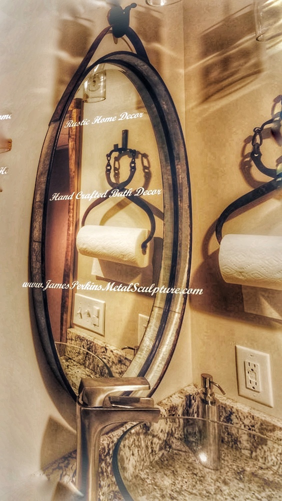 [Rustic Mirror Decor]