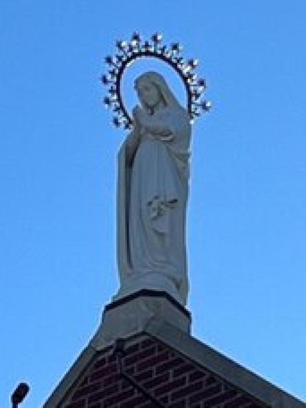 [Mother Mary Halo]